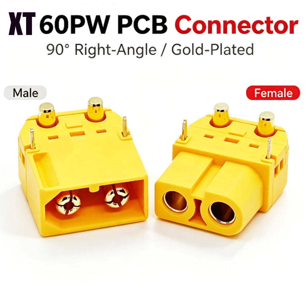 Amass XT60PW PCB Mount Connect - Drone Battery Connector 评论和价格