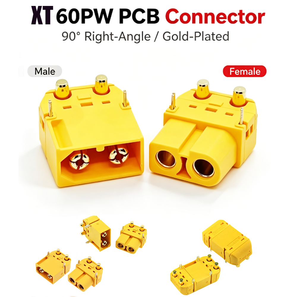 Amass XT60PW PCB Mount Connect - Drone Battery Connector 评论和价格